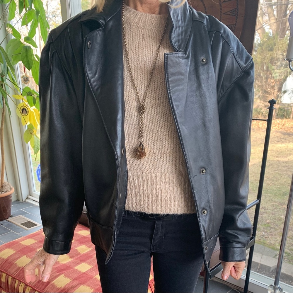 Vintage 100% Leather Jacket